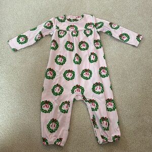 The Beaufort Bonnet- Long Sleeve Penny's Playsuit | Deck the Halls, size 12-18